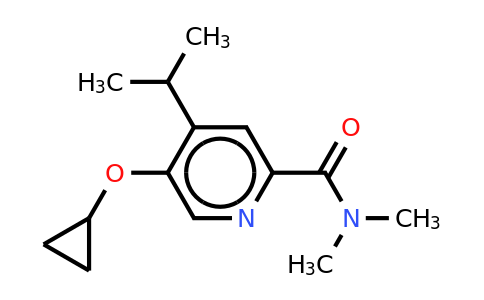 CAS 1243442-42-3 | 5-Cyclopropoxy-4-isopropyl-N,n-dimethylpicolinamide
