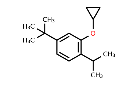 CAS 1243442-47-8 | 4-Tert-butyl-2-cyclopropoxy-1-isopropylbenzene