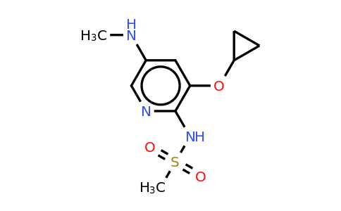 CAS 1243442-53-6 | N-(3-cyclopropoxy-5-(methylamino)pyridin-2-YL)methanesulfonamide