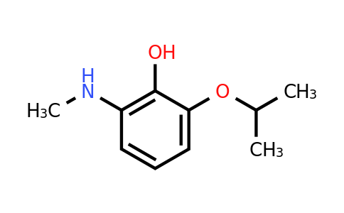 CAS 1243442-55-8 | 2-(Methylamino)-6-(propan-2-yloxy)phenol