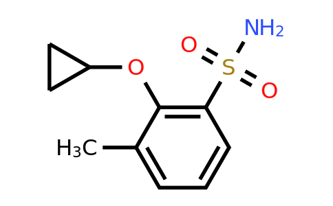 CAS 1243442-56-9 | 2-Cyclopropoxy-3-methylbenzenesulfonamide