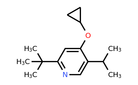CAS 1243442-83-2 | 2-Tert-butyl-4-cyclopropoxy-5-isopropylpyridine
