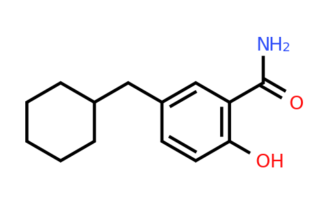 CAS 1243442-92-3 | 5-(Cyclohexylmethyl)-2-hydroxybenzamide