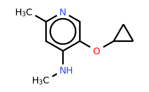 CAS 1243443-04-0 | 5-Cyclopropoxy-N,2-dimethylpyridin-4-amine