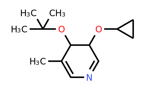 CAS 1243443-05-1 | 4-Tert-butoxy-3-cyclopropoxy-5-methyl-3,4-dihydropyridine