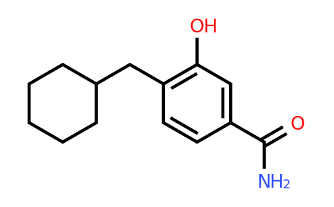 CAS 1243443-06-2 | 4-(Cyclohexylmethyl)-3-hydroxybenzamide