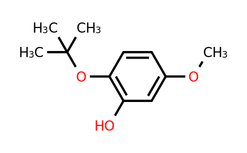 CAS 1243443-08-4 | 2-(Tert-butoxy)-5-methoxyphenol