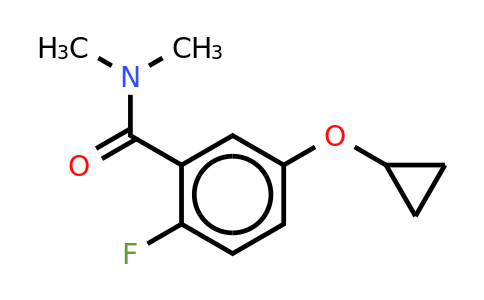 CAS 1243443-19-7 | 5-Cyclopropoxy-2-fluoro-N,n-dimethylbenzamide