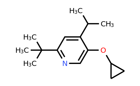 CAS 1243443-22-2 | 2-Tert-butyl-5-cyclopropoxy-4-isopropylpyridine