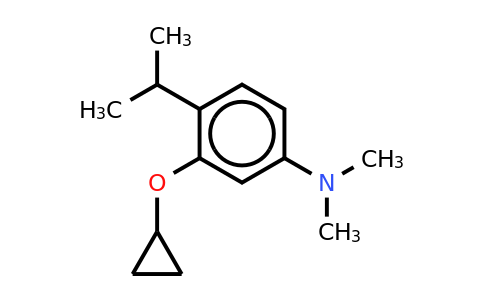 CAS 1243443-34-6 | 3-Cyclopropoxy-4-isopropyl-N,n-dimethylaniline