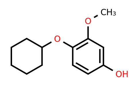 CAS 1243443-39-1 | 4-(Cyclohexyloxy)-3-methoxyphenol