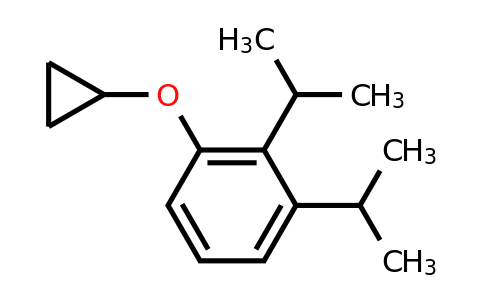 CAS 1243443-60-8 | 1-Cyclopropoxy-2,3-diisopropylbenzene