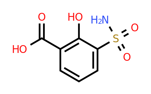 CAS 1243443-64-2 | 2-Hydroxy-3-sulfamoylbenzoic acid