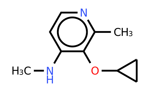 CAS 1243443-69-7 | 3-Cyclopropoxy-N,2-dimethylpyridin-4-amine
