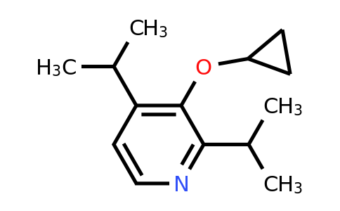 CAS 1243443-77-7 | 3-Cyclopropoxy-2,4-diisopropylpyridine