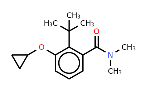 CAS 1243444-02-1 | 2-Tert-butyl-3-cyclopropoxy-N,n-dimethylbenzamide
