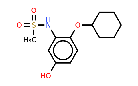 CAS 1243444-04-3 | N-(2-(cyclohexyloxy)-5-hydroxyphenyl)methanesulfonamide