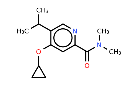 CAS 1243444-12-3 | 4-Cyclopropoxy-5-isopropyl-N,n-dimethylpicolinamide