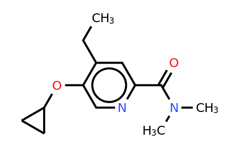 CAS 1243444-19-0 | 5-Cyclopropoxy-4-ethyl-N,n-dimethylpicolinamide
