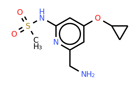 CAS 1243444-21-4 | N-(6-(aminomethyl)-4-cyclopropoxypyridin-2-YL)methanesulfonamide