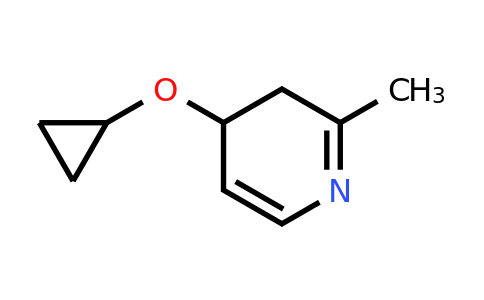 CAS 1243444-41-8 | 4-Cyclopropoxy-2-methyl-3,4-dihydropyridine