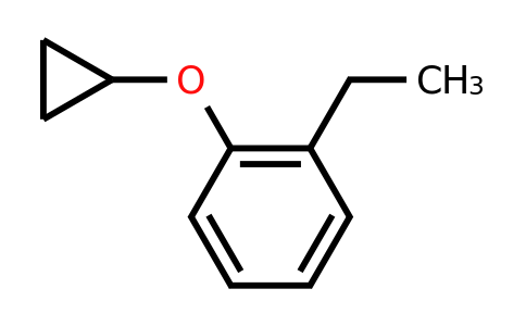 CAS 1243444-45-2 | 1-Cyclopropoxy-2-ethylbenzene