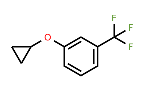 CAS 1243444-67-8 | 1-Cyclopropoxy-3-(trifluoromethyl)benzene