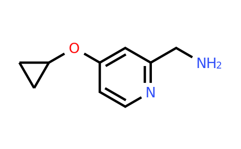 CAS 1243444-72-5 | (4-Cyclopropoxypyridin-2-YL)methanamine