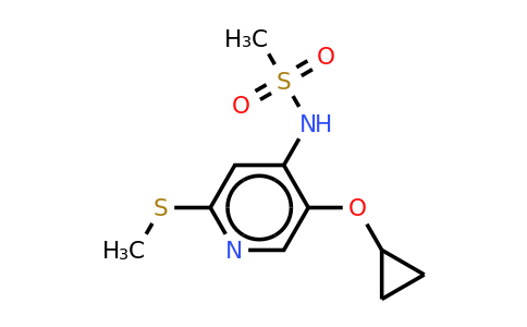 CAS 1243444-74-7 | N-(5-cyclopropoxy-2-(methylthio)pyridin-4-YL)methanesulfonamide