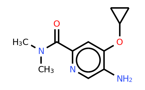 CAS 1243444-77-0 | 5-Amino-4-cyclopropoxy-N,n-dimethylpicolinamide