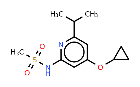 CAS 1243444-79-2 | N-(4-cyclopropoxy-6-isopropylpyridin-2-YL)methanesulfonamide