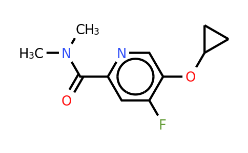 CAS 1243444-90-7 | 5-Cyclopropoxy-4-fluoro-N,n-dimethylpicolinamide