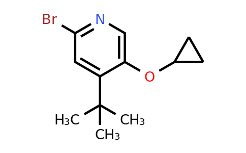 CAS 1243444-92-9 | 2-Bromo-4-tert-butyl-5-cyclopropoxypyridine