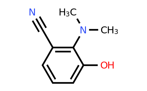 CAS 1243445-09-1 | 2-(Dimethylamino)-3-hydroxybenzonitrile