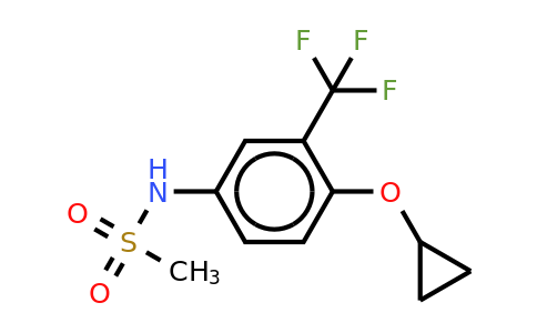 CAS 1243445-10-4 | N-(4-cyclopropoxy-3-(trifluoromethyl)phenyl)methanesulfonamide