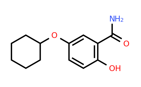 CAS 1243445-17-1 | 5-(Cyclohexyloxy)-2-hydroxybenzamide
