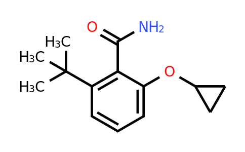 CAS 1243445-20-6 | 2-Tert-butyl-6-cyclopropoxybenzamide