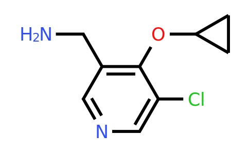 CAS 1243445-22-8 | (5-Chloro-4-cyclopropoxypyridin-3-YL)methanamine