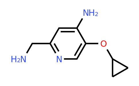 CAS 1243445-46-6 | 2-(Aminomethyl)-5-cyclopropoxypyridin-4-amine
