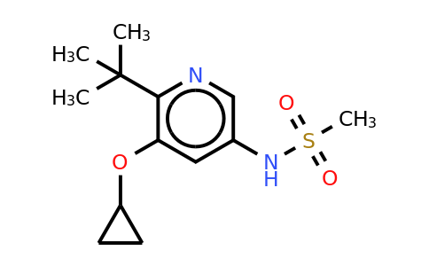 CAS 1243445-50-2 | N-(6-tert-butyl-5-cyclopropoxypyridin-3-YL)methanesulfonamide