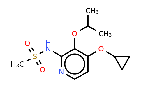 CAS 1243445-54-6 | N-(4-cyclopropoxy-3-isopropoxypyridin-2-YL)methanesulfonamide