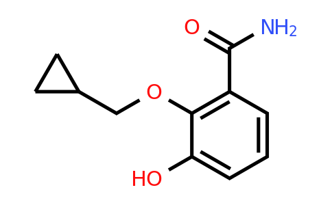 CAS 1243445-55-7 | 2-(Cyclopropylmethoxy)-3-hydroxybenzamide