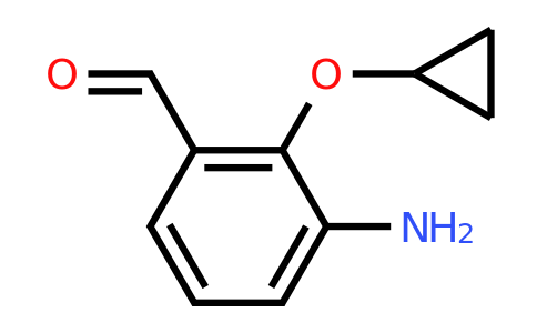 CAS 1243445-72-8 | 3-Amino-2-cyclopropoxybenzaldehyde