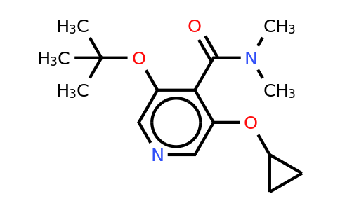 CAS 1243445-81-9 | 3-Tert-butoxy-5-cyclopropoxy-N,n-dimethylisonicotinamide