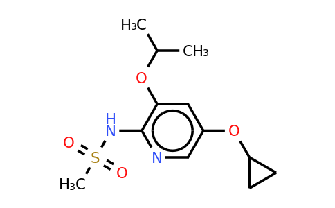 CAS 1243445-93-3 | N-(5-cyclopropoxy-3-isopropoxypyridin-2-YL)methanesulfonamide