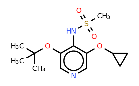 CAS 1243445-99-9 | N-(3-tert-butoxy-5-cyclopropoxypyridin-4-YL)methanesulfonamide