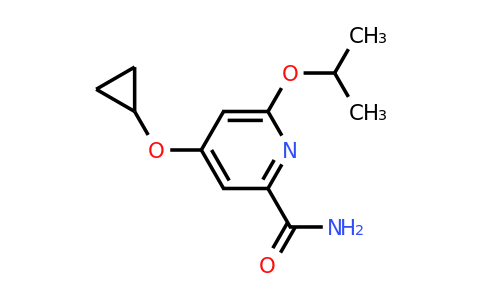 CAS 1243446-04-9 | 4-Cyclopropoxy-6-isopropoxypicolinamide