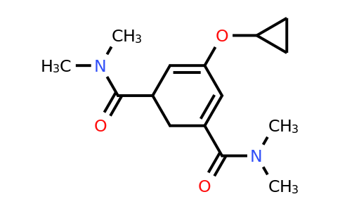 CAS 1243446-09-4 | 5-Cyclopropoxy-N1,N1,N3,N3-tetramethylcyclohexa-3,5-diene-1,3-dicarboxamide