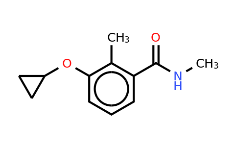 CAS 1243446-15-2 | 3-Cyclopropoxy-N,2-dimethylbenzamide