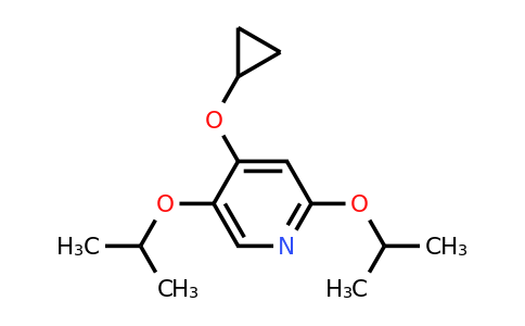 CAS 1243446-19-6 | 4-Cyclopropoxy-2,5-diisopropoxypyridine